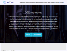 Tablet Screenshot of mzm-brno.cz